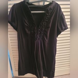 Maurices black top $8